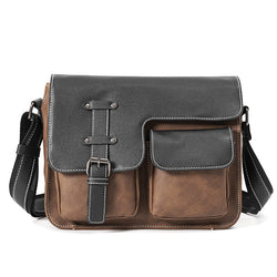 MenBasics™ Herren Leder Retro Casual Tasche