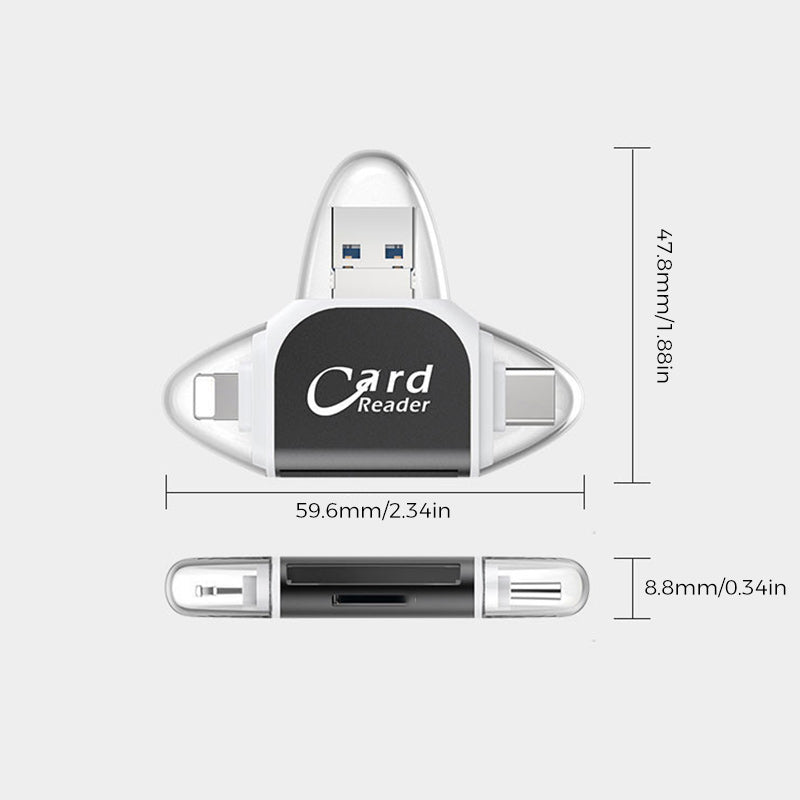 GadgetKing™ Multiport SD-Kartenleser