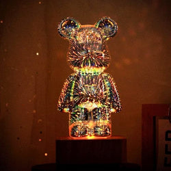 3DBear™ Feuerwerksbär-Nachtlampe