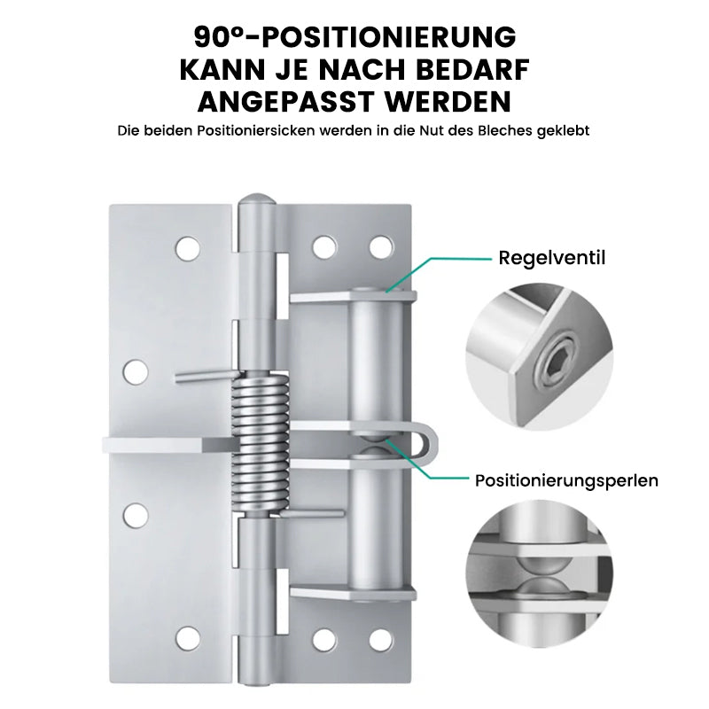 HingeLock™ Automatisch selbstschließendes Türscharnier (1+1 GRATIS!)