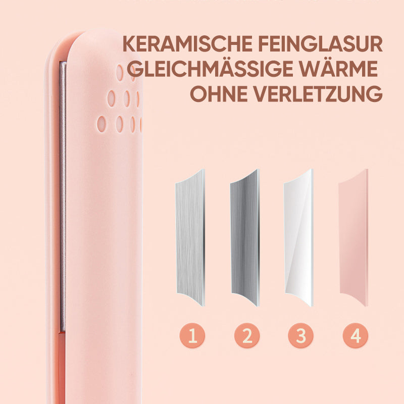 GirlGlamz™ USB-betriebener Lockenwickler und Glätteisen