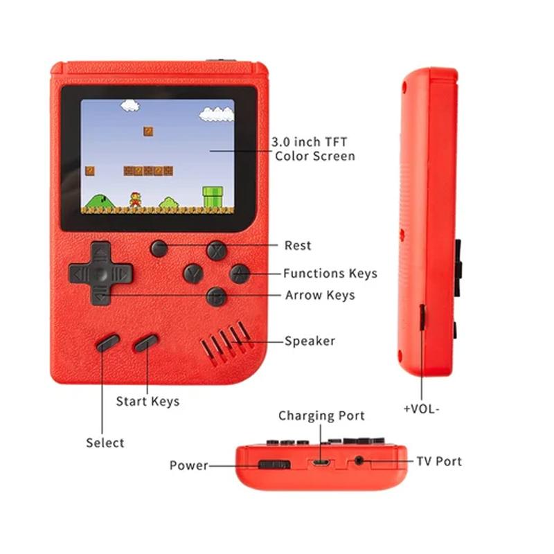 RetroGame™ Retro-Handheld-Spielkonsole