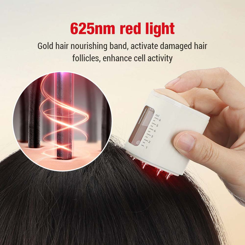 HairBliss™ Tragbares Kopfhautmassagegerät mit Serum