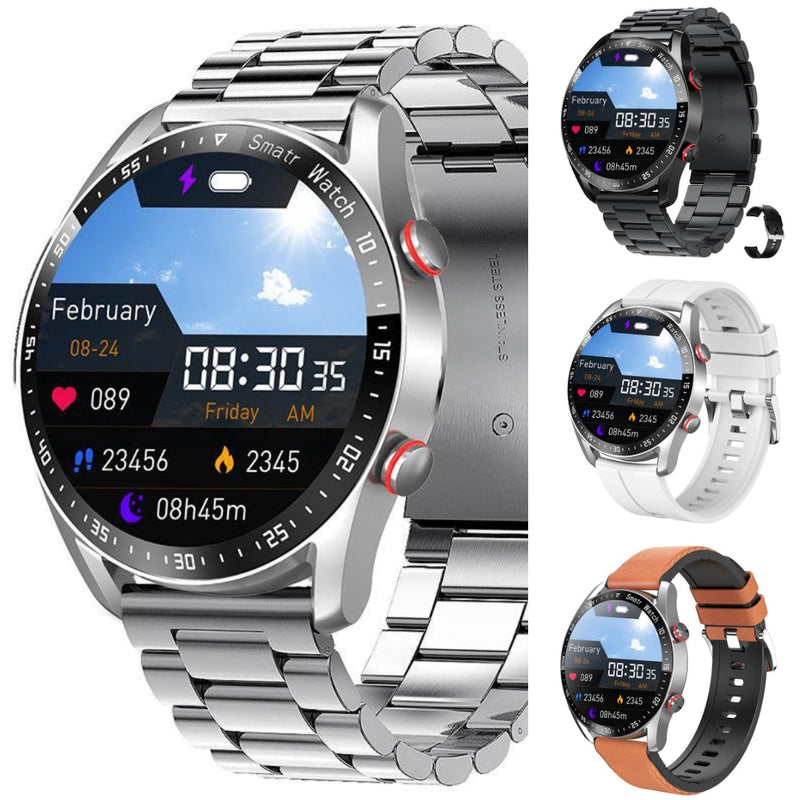 Swiss™ Herren-Fitness-Smartwatch