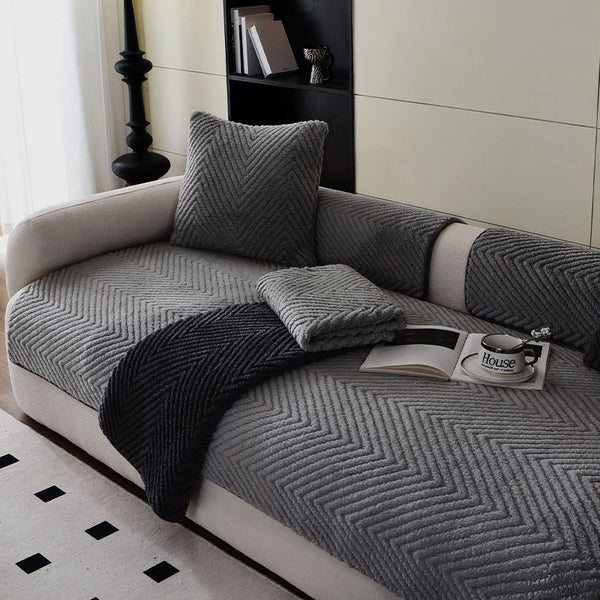 Interiors™ Sofabezug aus dickem Plüsch