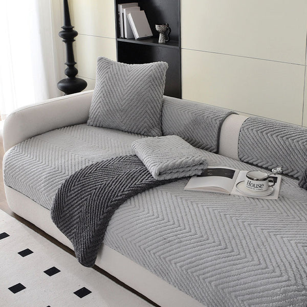 Interiors™ Sofabezug aus dickem Plüsch