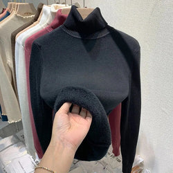 WinterWardrobe™ Rollkragenpullover für Frauen