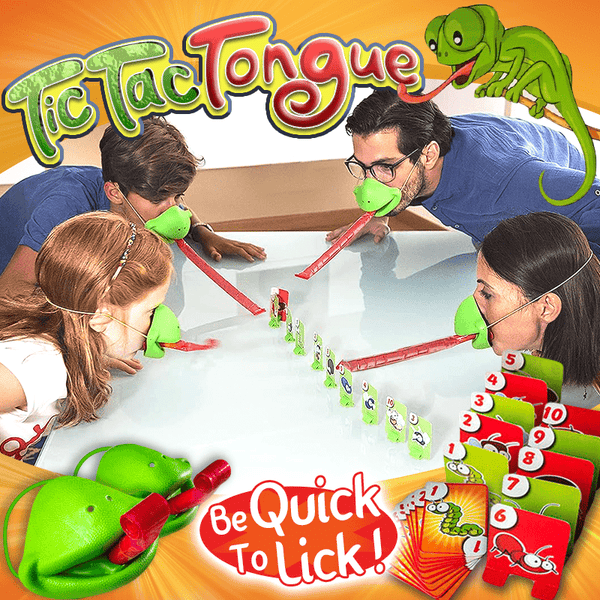 TicTac Tongue™ Eidechsenzunge Kartenspiel