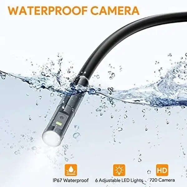 GadgetKing™ Wasserdichte Endoskop-Kamera