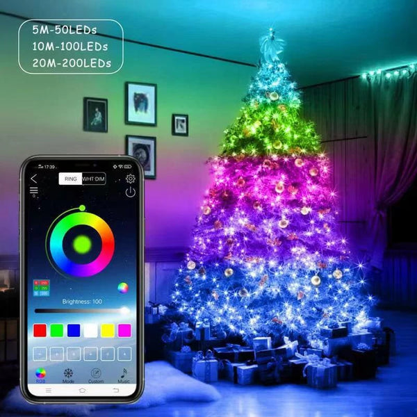 StringLights™ Weihnachtsbaum LED Lichter Dekor