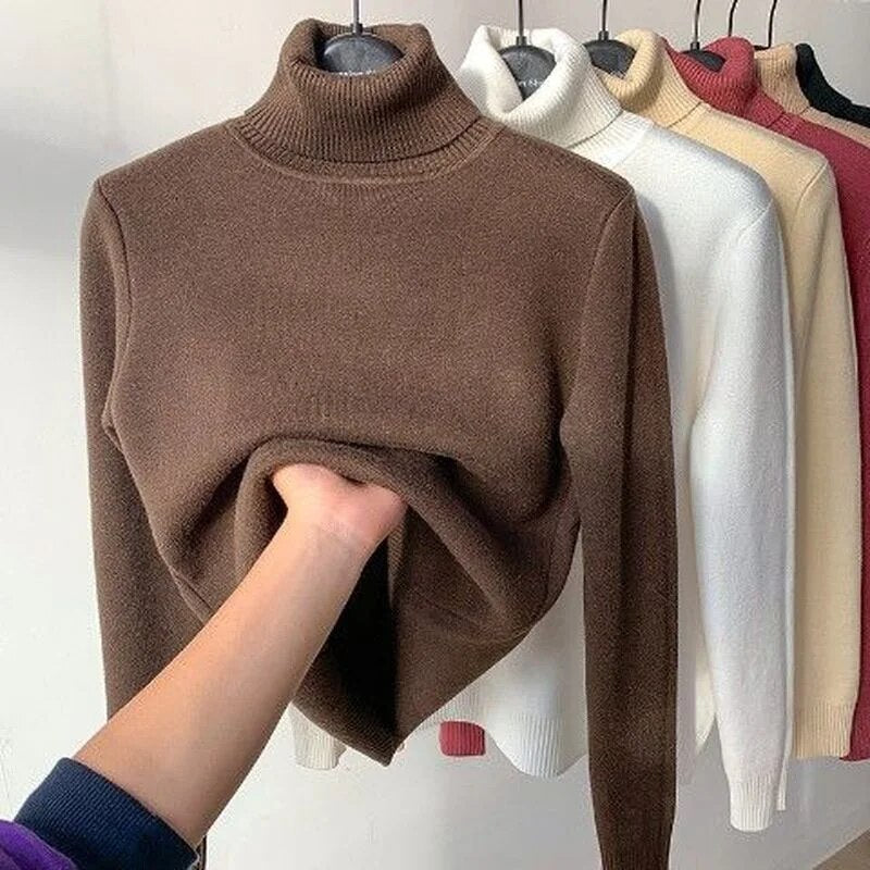 WinterWardrobe™ Rollkragenpullover für Frauen