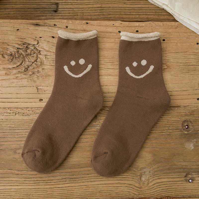 SmileSock™ Smiley Gesicht Baumwoll Socken (2+3 GRATIS)