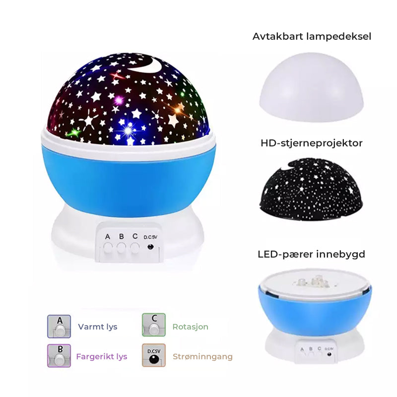 GalacticDreams™ Sternenlicht-Projektor