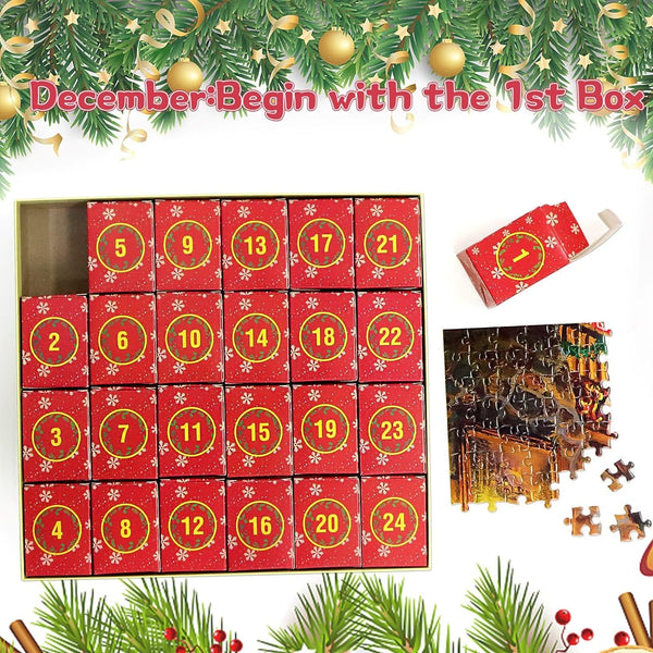 JollyJigsaw™ Adventskalender-Rätsel