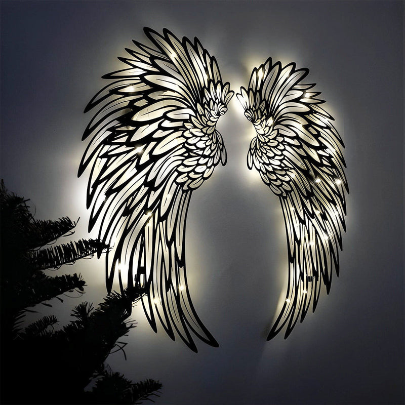 Angelic Glow™ LED Metall Wandflügler