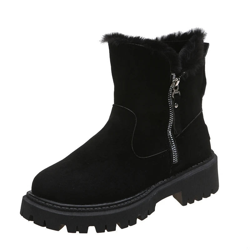 ArcticComfort™ Winterstiefel aus Wildlederimitat