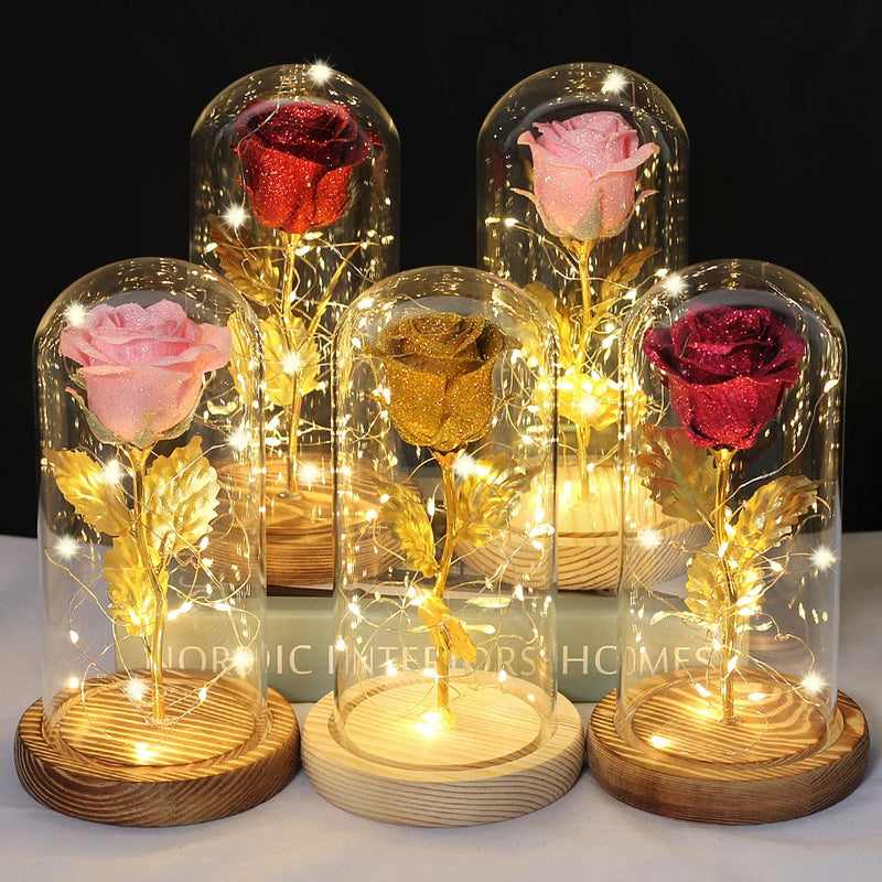 Valentinstag LED-Rose