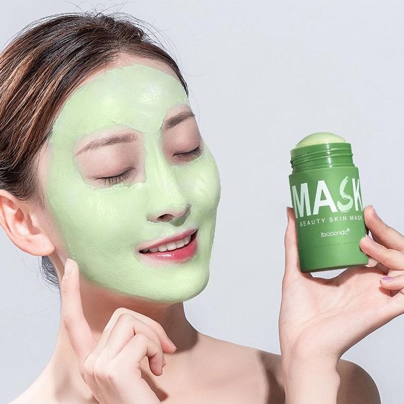 Peeling-Maske mit Grünem Tee