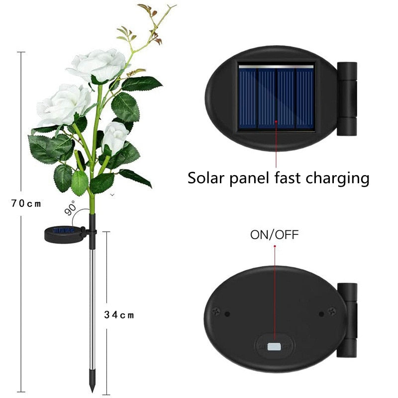 Solargarten Blumen