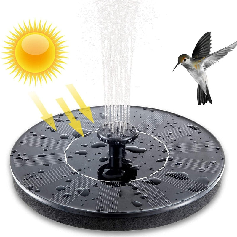 Solarbrunnen für Vögel