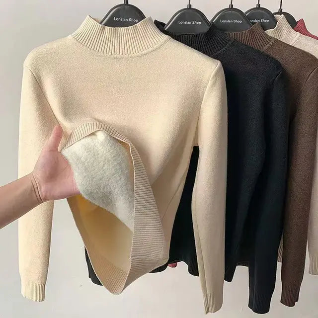 WinterWardrobe™ Rollkragenpullover für Frauen