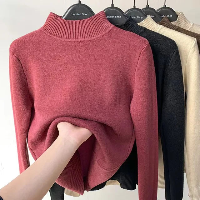 WinterWardrobe™ Rollkragenpullover für Frauen