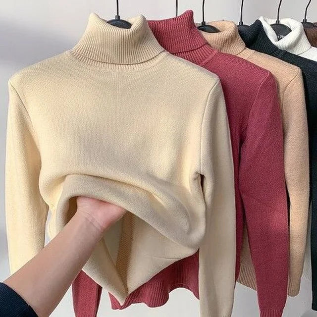 WinterWardrobe™ Rollkragenpullover für Frauen